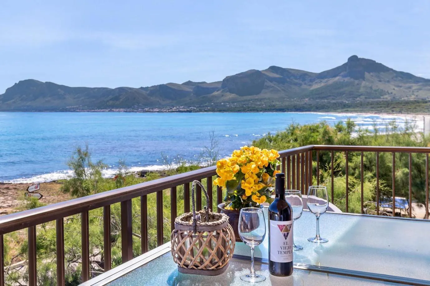 Mallorca Beach Front Line House Up To 6 松塞拉德马里纳
